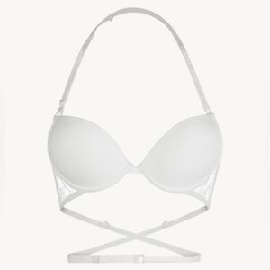 La Perla Luxury American MultiWay Bra With Chantilly Lace Nwt 34D